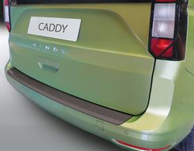 ABS kofangerbeskyttelse VW Caddy V - Med sort plastkofanger
