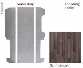 VW T6, VW T5 floor plate, SWB, (length appr. 246 cm), decor ships deck