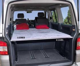 VW T6/5 komfortpolstger grå til bagstøtte Lazy Bed Multivan