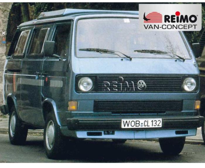 Superflach hævetag for VW T3 (op til 7/90), hvid