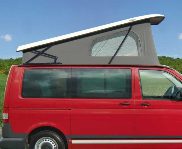 T5 takhøjde Superflach, VW T6, KR, front høj