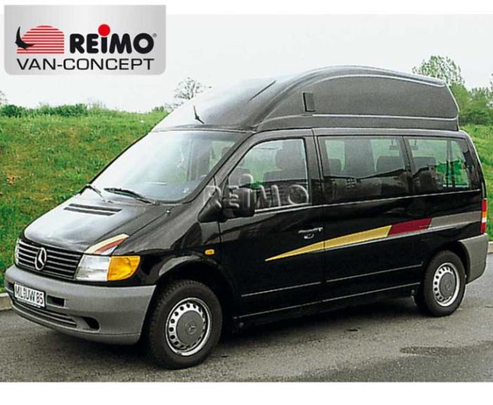 Mercedes Vito med højt tag (op til 2003) Sportline, hvid