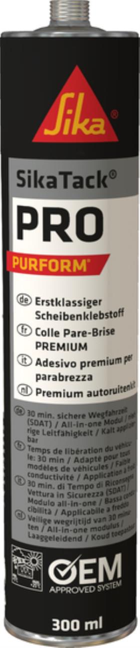 SikaTack Pro Purform schw