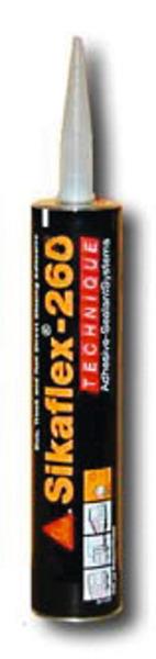 Sikaflex 260 specialklæbende sort, 300 ml