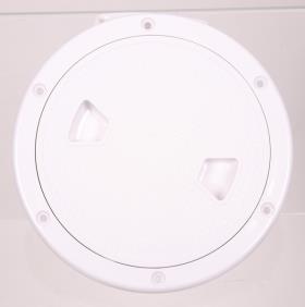 Inspection opening with screw cap Ã?205mm, white