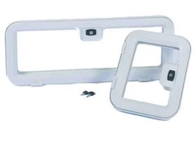 Luggage lid  552x277 plastic white