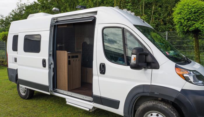 Insektdør Ducato (X250 / X290) + Boxer + Jumper fra 2007 lav dør