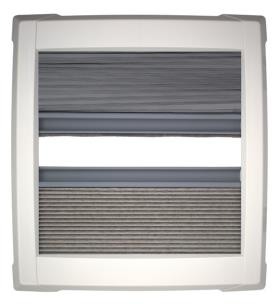 Indre ramme retrofit kit til Vision Vent S, dobbelt plettet, hvid