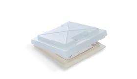 MPK Rooflight with Flyscreen 280 x 280 mm, Opal Glass, grey
