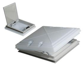 MPK Rooflight 400x400mm with Opal Glass and Flyscreen