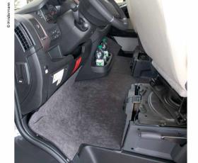 Footwell insulation Ducato type 250 from 2014 onwards, tub shape, anthracite