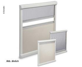 Tagluge rullegardin DB1R 470x480mm cremet hvid