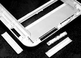 Heki 2 roof hood replacement glass without attachments