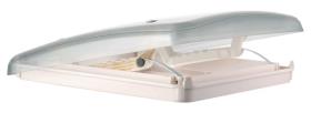 Mini Heki S 40x40, Dometic, Roof thickness 43-60mm, with forced ventilation