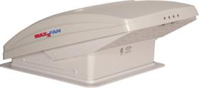 MaxxFan Rooflight with Raincover Deluxe, Colour: white