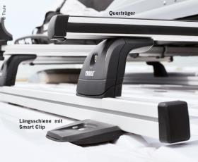 Longitudinal rails incl. mounting kit for roof rack Ducato from 07/2006