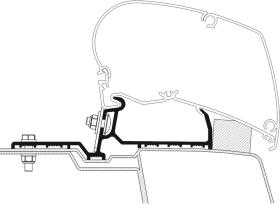 Thule Omnistor Adapter Renault Master G2