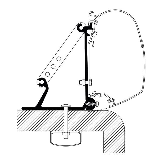 Thule Universal tagadapter Oni Roof - 3 stk.