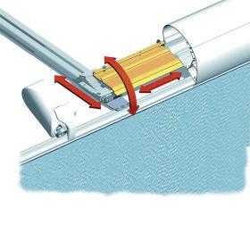 Awning Mounting system 1, 6002/6502, 3 rails