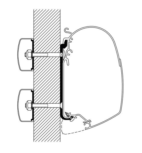 Universal Omnistor Series 5 Flat Starter Adapter Sæt