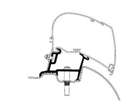 Adapter til Mercedes Sprinter & gt; 2007 / VW Crafter 2007-2016