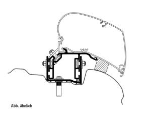 Adapter til Omnistor Markise - VW Crafter fra 2017 EU version