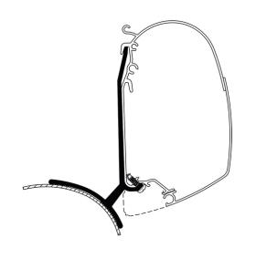 Adapter Omnistor awning - Renault Trafic, Opel Vivaro