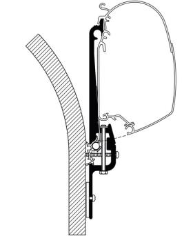Awning adapter-set Eriba Touring