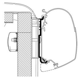 Omnistor fortelt adapter til Carado / Sunlight Set