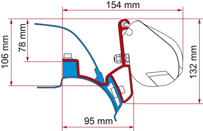 FIAMMA adapter til F35, Californien