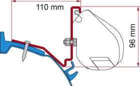 Fiamma Adapter Ford Custom Capland / Capfun til F35