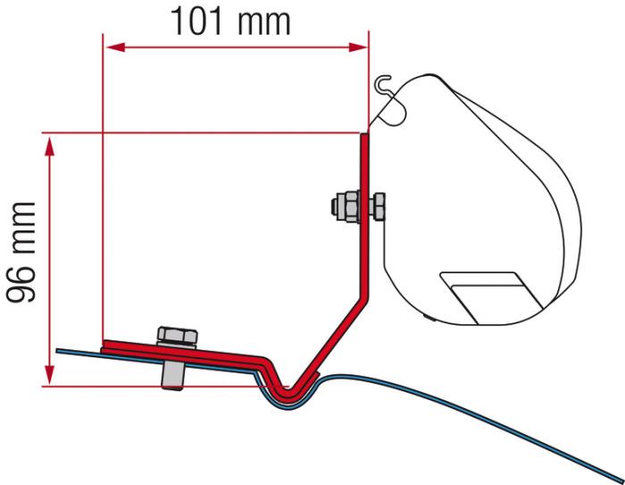 Fiamma Kit F35 Caddy Maxi