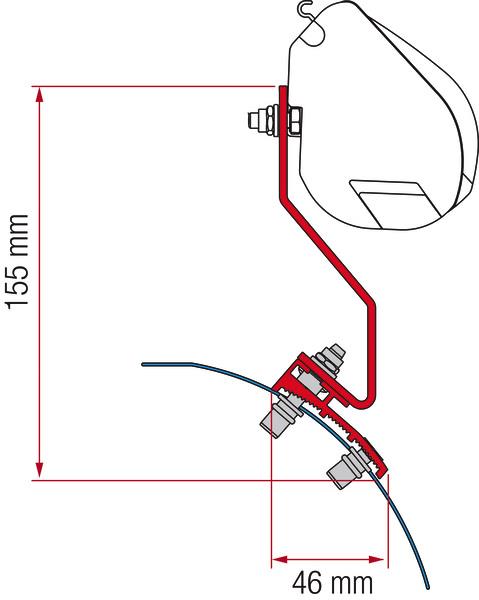 Fiamma Kit F35 Caddy Maxi