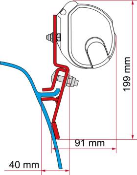 Fiamma Adap.F35 T3 2-tlg.