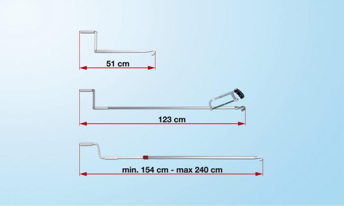 FIAMMA håndskrue 51 cm