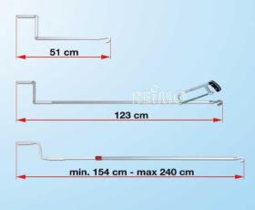 FIAMMA håndkrumme 123cm