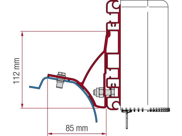 Adapter kit Kompas til Renault Trafic men 2015