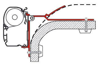 Adapter til F45i / F45iL / ZIP speciel montering