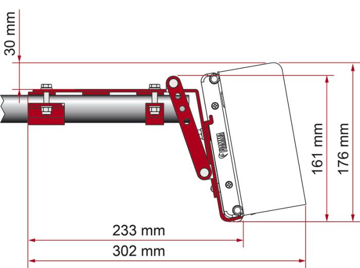 Tagskinne Adaptere F45Ti, F45Ti L, ZIP - Van