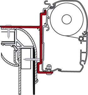 Awning adaptere til Adria, Pilote, Bürstner