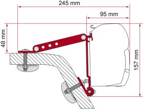 Adapter Kit Wall F1 / F45 / F50 / F55