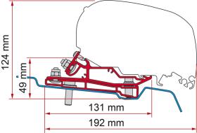 Fiamma adapter Ford Transit H3 400