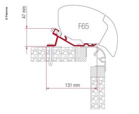 Fiamma F65 adapter kit Bailey