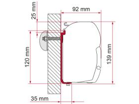 Awning Wall Adapter Kit F45