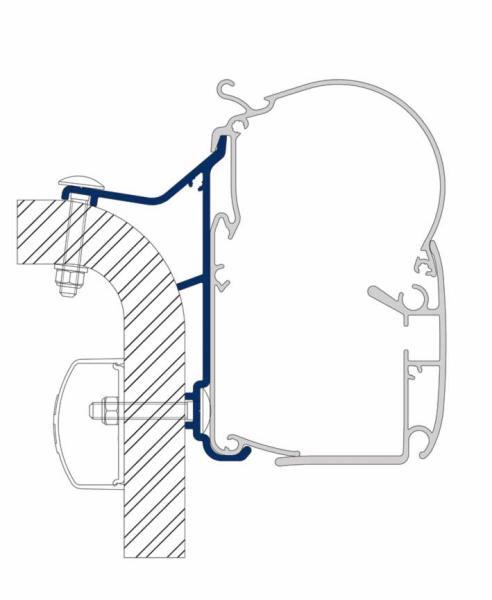 Adapter f.Prost.500,4 Einzelpl.Hymer, Eriba