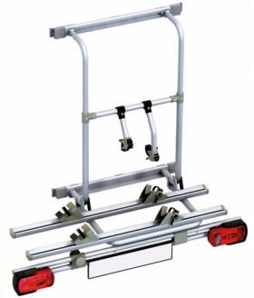 Rear carrier set for 3rd bicycle