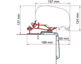 Fiamma Adapter Rapido C55i C86i