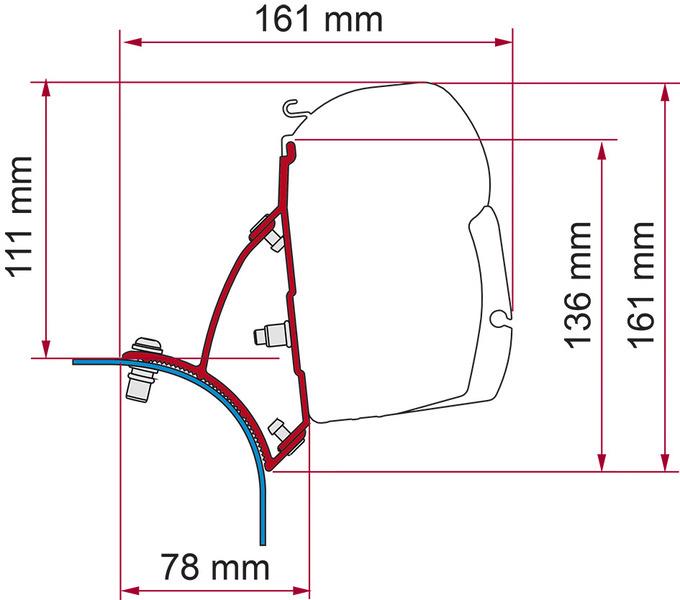 Kit VW T5/T6 Lift Roof DB