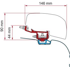 Adapt.f.F40van VW T6 DB