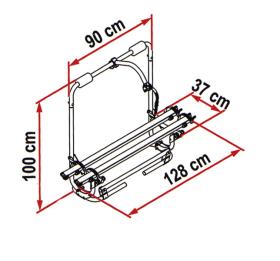 Drawbar carrier XL A Pro 200